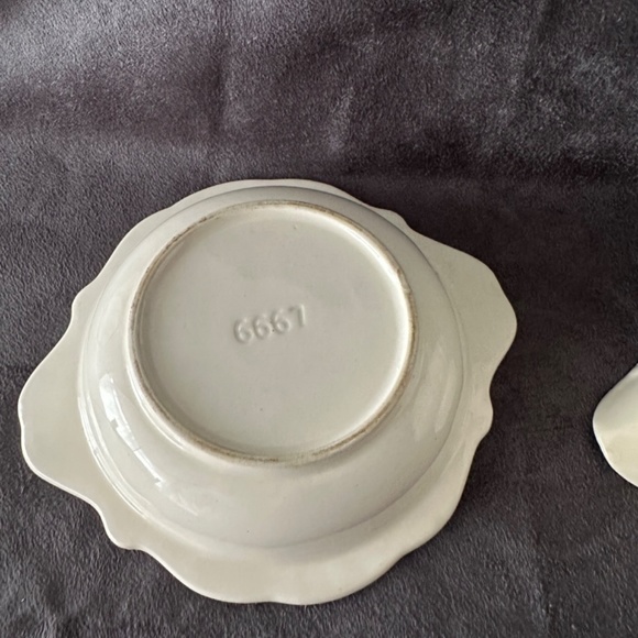 Vintage Lefton Renaissance pitcher& bowl - Picture 7 of 7